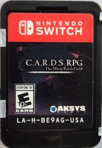 C.A.R.D.S. RPG: The Misty Battlefield: Total Warfare Edition Box Art