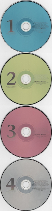 Final Fantasy X Original Soundtrack (SSCX 10054~7) Box Art