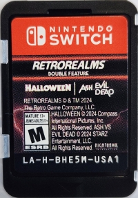 Halloween / Ash vs Evil Dead RetroRealms Double Feature Box Art