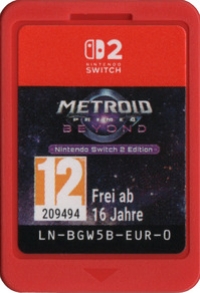 Metroid Prime 4: Beyond: Nintendo Switch 2 Edition [DE] Box Art