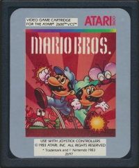 Mario Bros. (grey box) Box Art