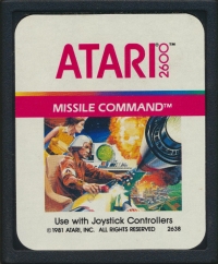 Missile Command Box Art