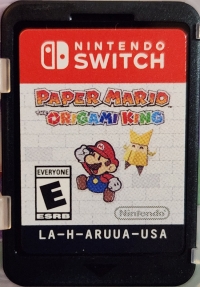 Paper Mario: The Origami King Box Art