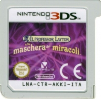 Professor Layton e le Maschera dei Miracoli, Il Box Art