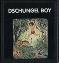 Dschungel Boy (red box) Box Art