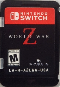 World War Z Box Art