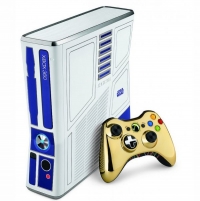 Microsoft Xbox 360 S 320GB - Kinect Star Wars Box Art