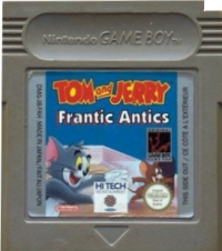 Tom and Jerry: Frantic Antics! Box Art