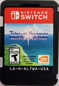 Tales of Vesperia: Definitive Edition (New Bandai Namco logo) Box Art
