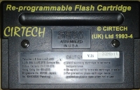 Cirtech Re-Programmable Flash Cartridge 32Mbit Box Art