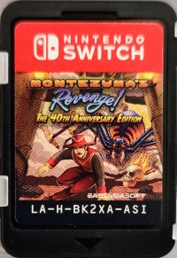 Montezuma's Revenge: The 40th Anniversary Edition Box Art