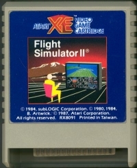 Flight Simulator II Box Art