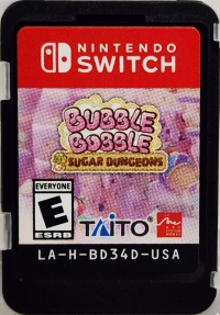 Bubble Bobble Sugar Dungeons Box Art
