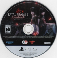 Fatal Frame II: Crimson Butterfly Remake Box Art