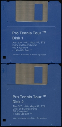 Pro Tennis Tour Box Art