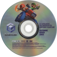 Catalogue des Nouveautés GameCube Automne Hiver 2003, Le (DVD) Box Art