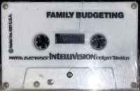 Family Budgeting (cassette) Box Art