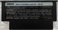 Yamaha Single Cartridge Adaptor Box Art