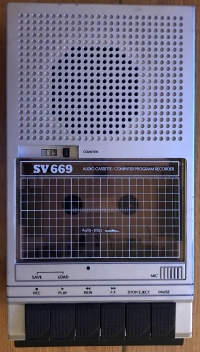SV 669 Audio/Data Recorder Box Art