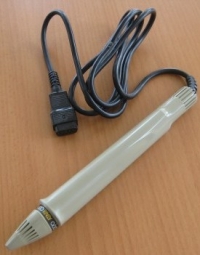 Atari Light Pen and Demonstration Program Cassette Box Art