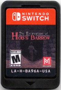 Excavation of Hob's Barrow, The Box Art