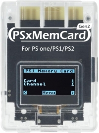 Bitfunx PSxMemCard Gen2 Box Art