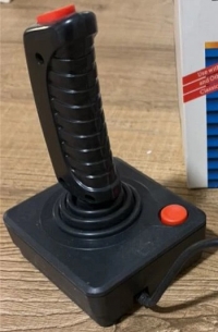2600 Dual-Player Joystick (white box) Box Art