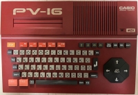 Casio MSX Personal Computer PV-16 (PV-16RD) Box Art