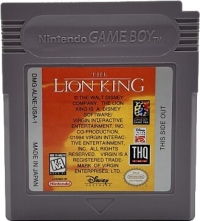 Lion King, The (Sold by THQ Inc.) Box Art