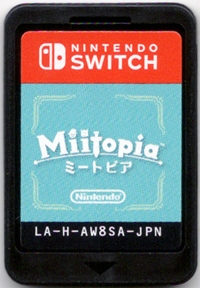 Miitopia Box Art