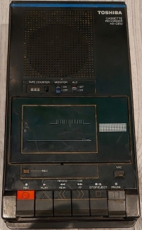 Toshiba Cassette Recorder Box Art