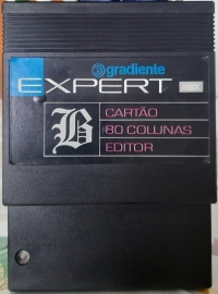 Gradiente Expert Cartão 80 Calunos Editor Box Art