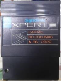 Gradiente Expert Cartão 80 Calunos & RS-232C Box Art