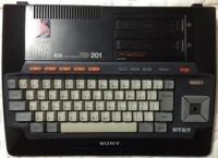 Sony Hit Bit Home Computer HB-201 (B) Box Art