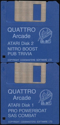 Quattro Arcade Box Art