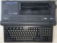 Sanyo Wavy 77 Wordprocessor Personal Computer PHC-77 Box Art