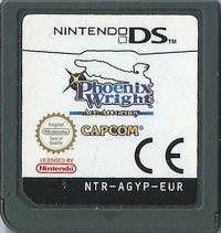 Phoenix Wright: Ace Attorney (diamond USK rating) Box Art