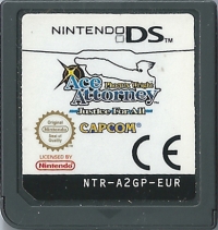 Phoenix Wright: Ace Attorney: Justice for All [DE][FR][NL] Box Art