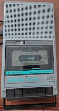 Irradio Bit Recorder Registratore RE-740 (gray) Box Art