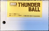 Thunder Ball Box Art