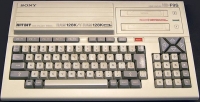 Sony Hit Bit Home Computer HB-F9S Box Art