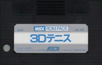 3D Tennis Box Art