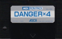 Danger X4 Box Art