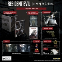 Resident Evil Requiem Deluxe Edition and Steelbook Box Art