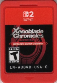 Xenoblade Chronicles: Definitive Edition: Nintendo Switch 2 Edition Box Art