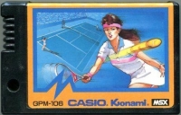 Konami's Tennis (Casio) Box Art