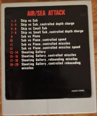 Air/Sea Attack Box Art