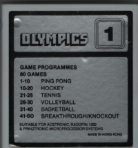 Olympics Box Art