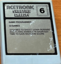 Shooting Gallery (black box) Box Art