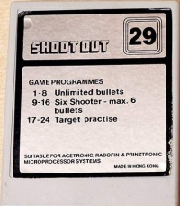 Shoot Out Box Art